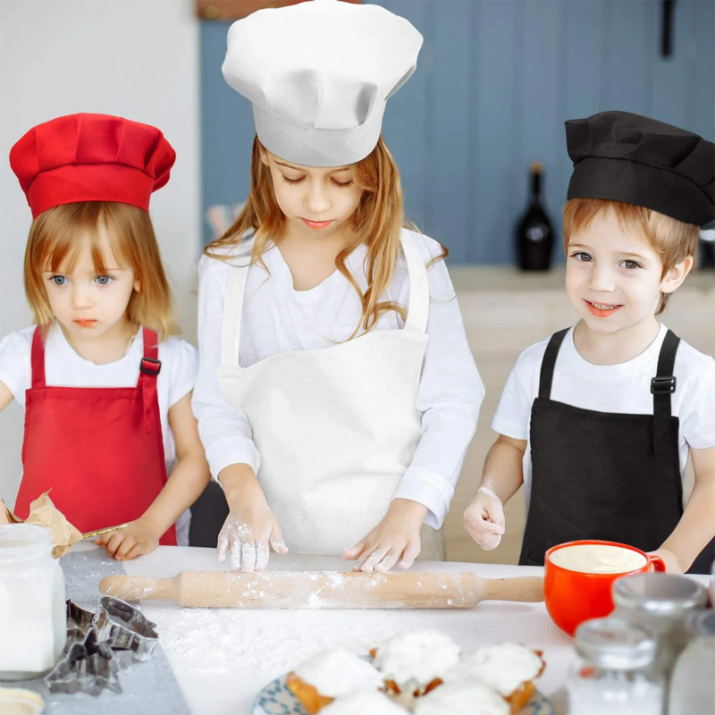 Tablier et toque de cuisine