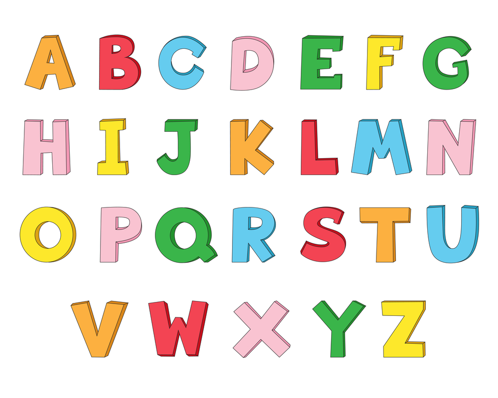 alphabet graphique
