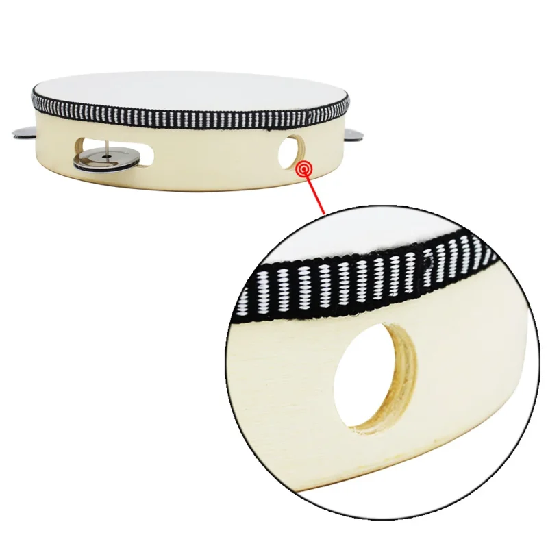 Tambourin en bois pour enfant