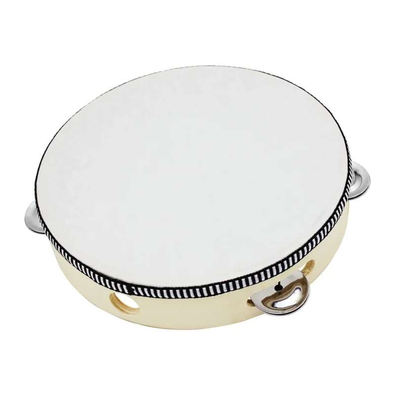 Tambourin en bois montessori