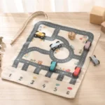 Circuit voiture transportable montessori