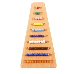 jeu mathemetique montessori en bois