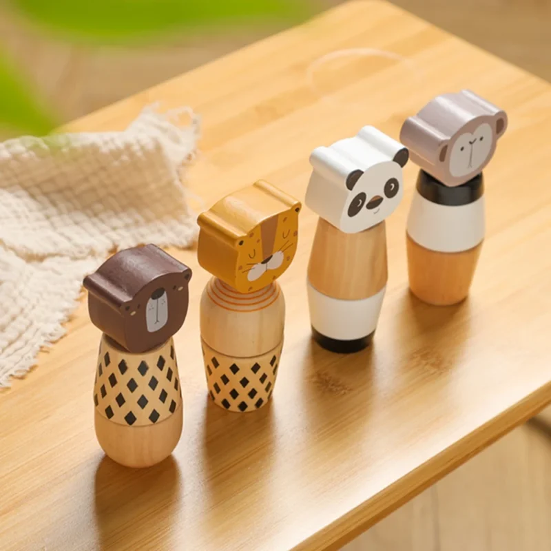 jeu en bois à visser montessori