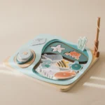 puzzle pêche en bois montessori