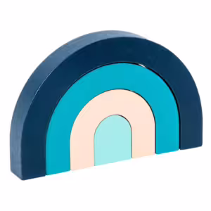 arc en ciel en bois montessori