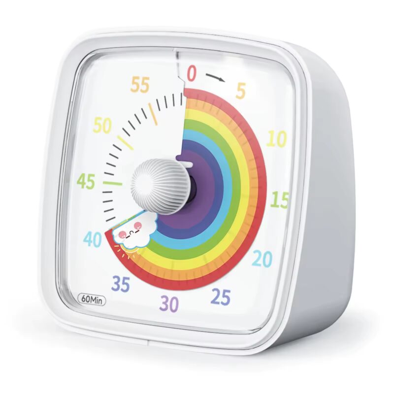 minuteur visuelle montessori