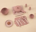 ensemble cuisine silicone montessori
