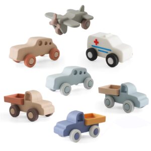 véhicule en silicone montessori enfant