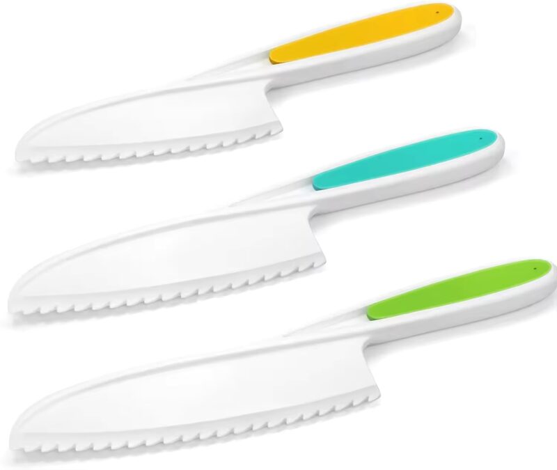 lot de 3 couteaux pour enfant montessori