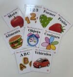livre premiers mots montessori vraie images