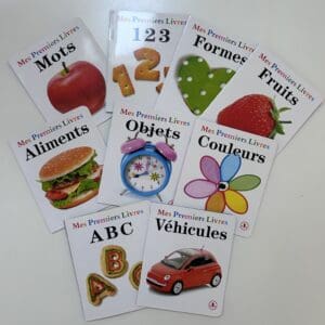 livre premiers mots montessori vraie images