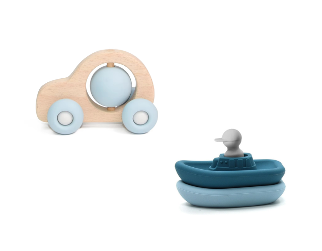 coffret cadeau naissance montessori silicone