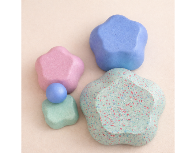 set de 5 dalles d'équilibre enfant motricité