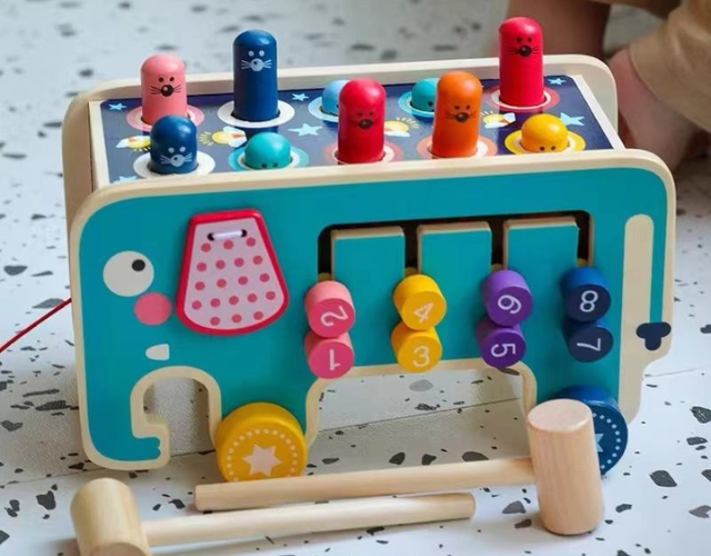 jouet montessori l'éléphant