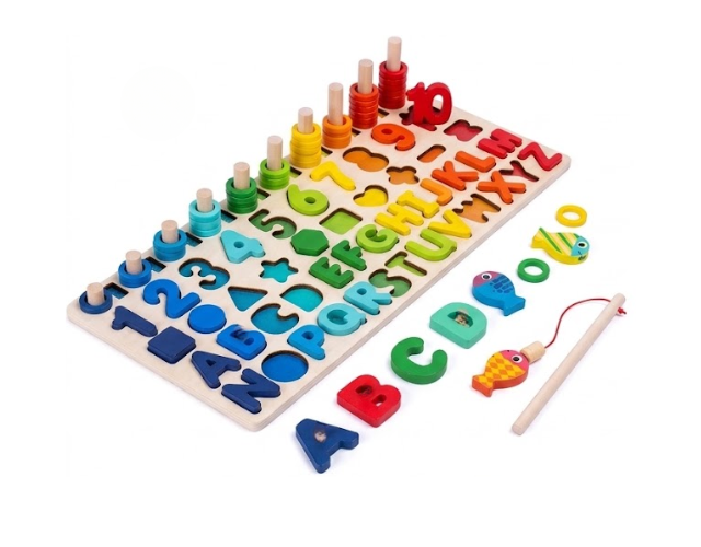 planche de jeux montessori multifonctions apprentissage
