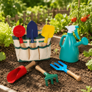 ensemble 8 outils de jardinage enfants
