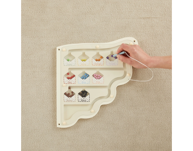 busy board montessori xxl – tableau d’activités géant chouette