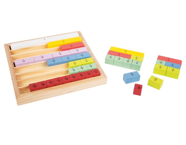cadre de fraction montessori