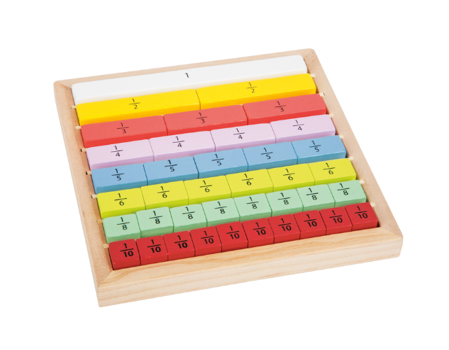 cadre de fraction montessori