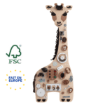 Tableau d'Activités Montessori XL - Busy Board Girafe