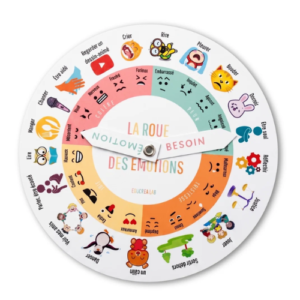 roue des émotions enfant