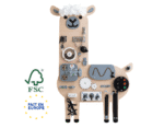 tableau d'activités montessori xl busy board lama