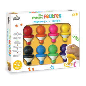 premiers feutres enfant ergonomiques x8 – dès 1 an