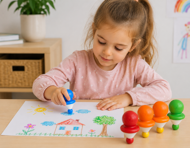 premiers feutres enfant ergonomiques x8 – dès 1 an