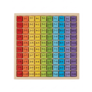 table d'addition montessori en bois