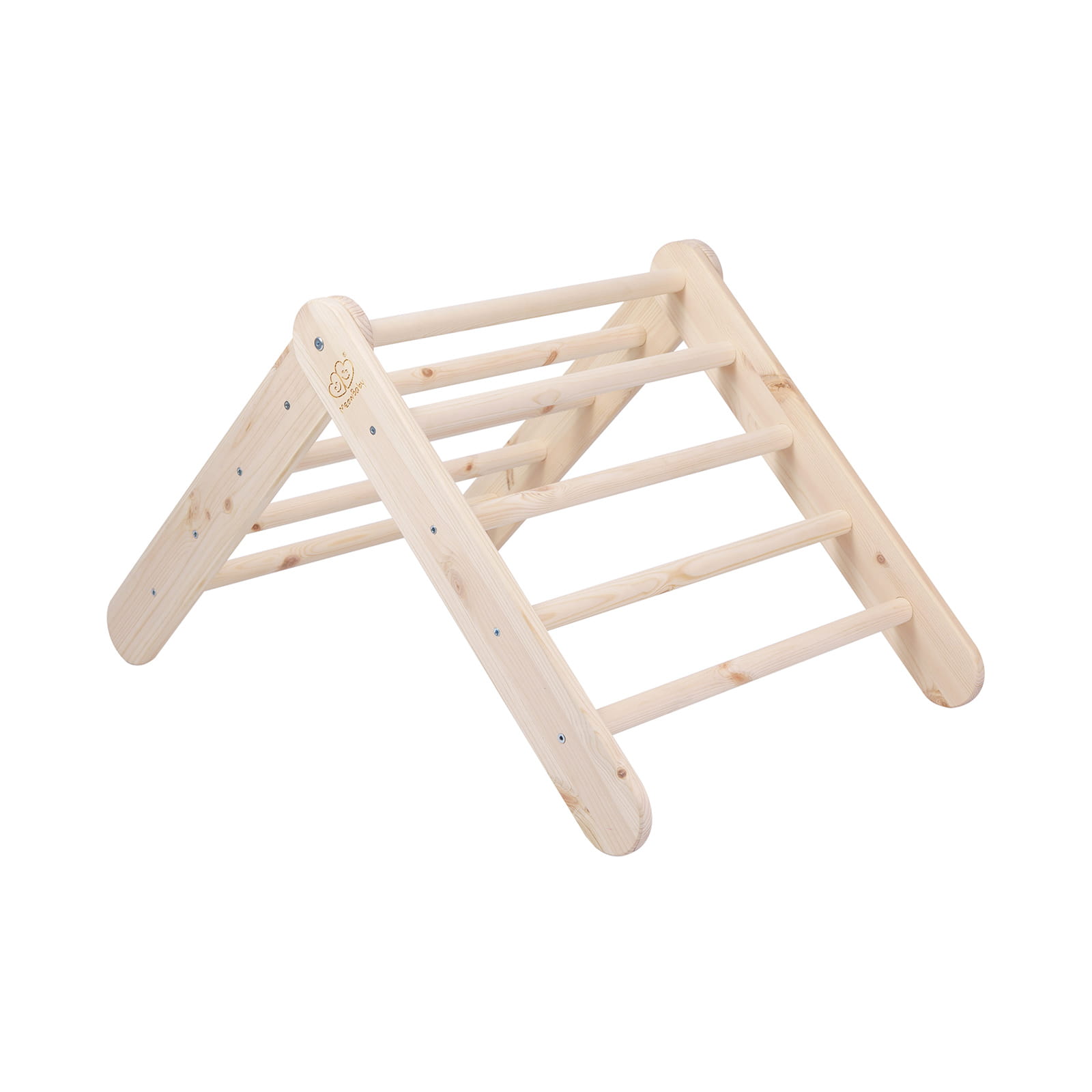 wooden pikler climbing ladder natural wood
