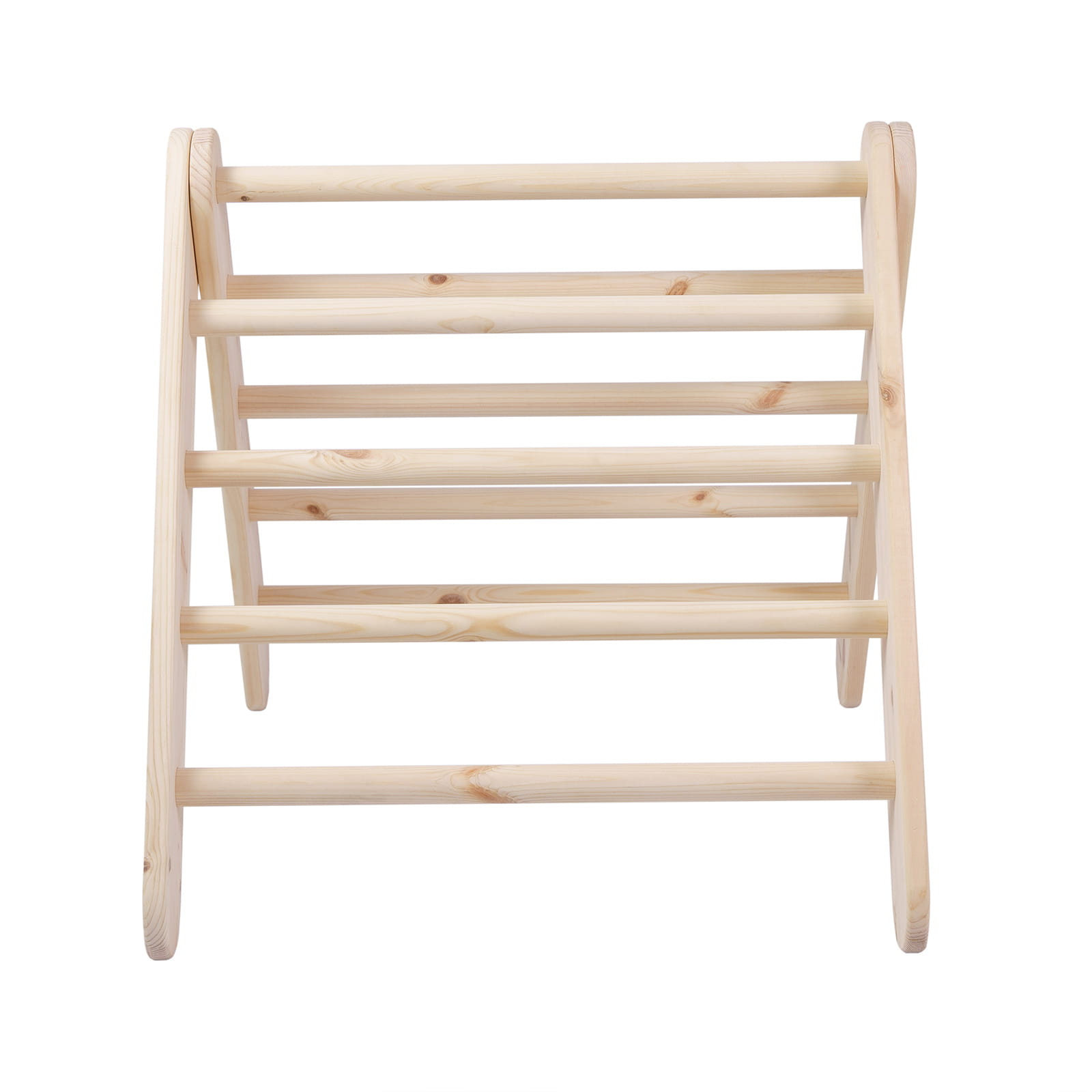 wooden pikler climbing ladder natural wood
