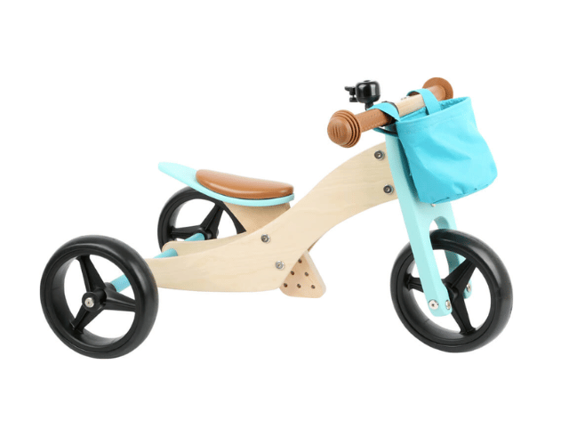 draisienne et tricycle 2 en 1 bleu