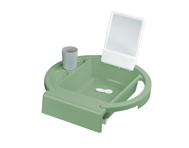 lavabo enfant fixation baignoire blanc