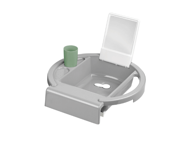 lavabo enfant fixation baignoire blanc