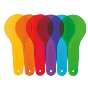 palettes de couleurs translucides