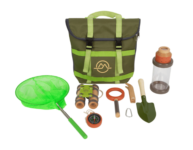 sac à dos explorateur découverte de la nature