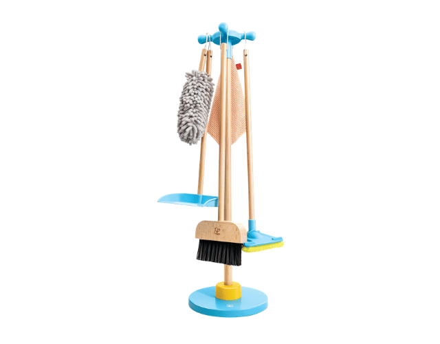 set de nettoyage enfant | balai, balayette et serpillière