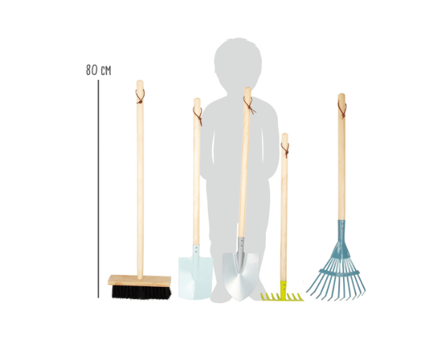 grand set d'outils de jardin 8 pièces