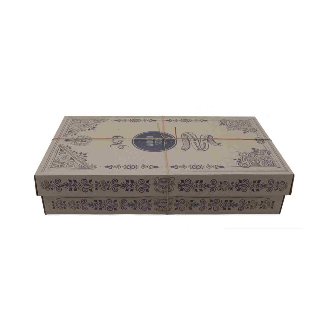 wooden blocks in a box – colorful, 63 pieces