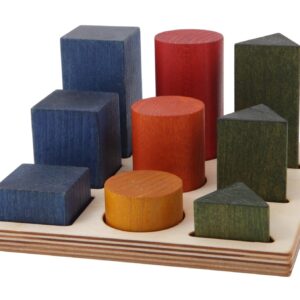 wooden shape sorting blocks colors xl